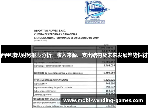 西甲球队财务报表分析：收入来源、支出结构及未来发展趋势探讨